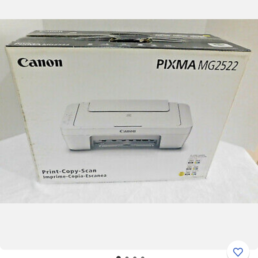 Canon Pixma MG2522 All-in-One Inkjet Printer Scanner and Copier  INK included